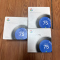 Set Of 3 Nest 3rd Generation Programmable Thermostat T3008US - For Parts by Price Is Right Miami