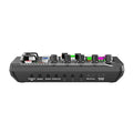 F998 Live Sound Card Audio Mixer Podcast Audio Interface with DJ Mixer Effects by DailySale