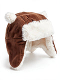 First Impressions Baby Boys and Girls Faux Fur-Trim Corduroy Hat,6-12Months by Vanessa Jane