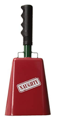 Wembley Naughty or Nice Cowbell by Vanessa Jane