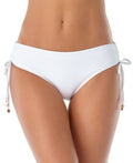 Anne Cole Ruched-Side Bikini Swim Bottom by Vanessa Jane