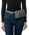 Inc Convertible Quilted Leopard-Print Belt Bag, Size Medium by Vanessa Jane