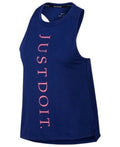 Nike Womens Just Do It Running Fitness Tank Top by Vanessa Jane