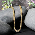 3.2mm 14k Yellow Gold Square Franco Chain by Bids.com