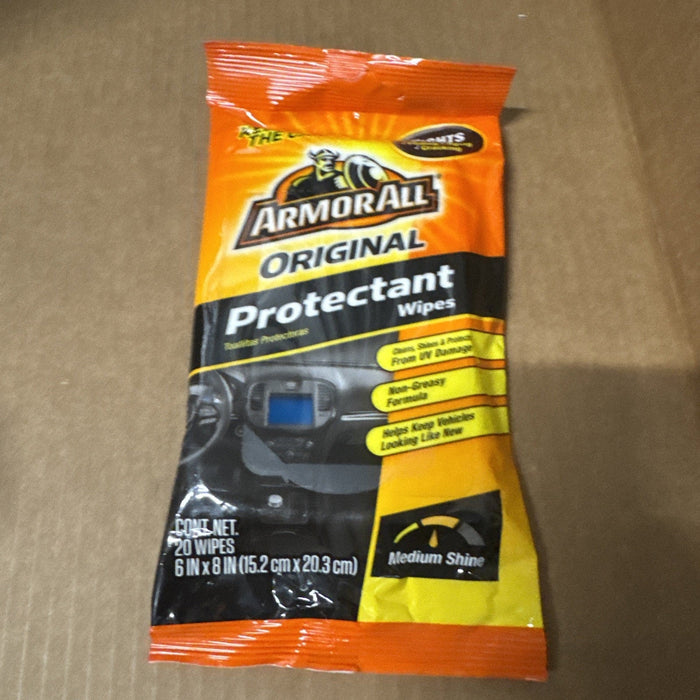 Armor All Original Protectant Wipes, 20 Count Soft Pack (AWPTF-20-1USLT) by Price Is Right Miami