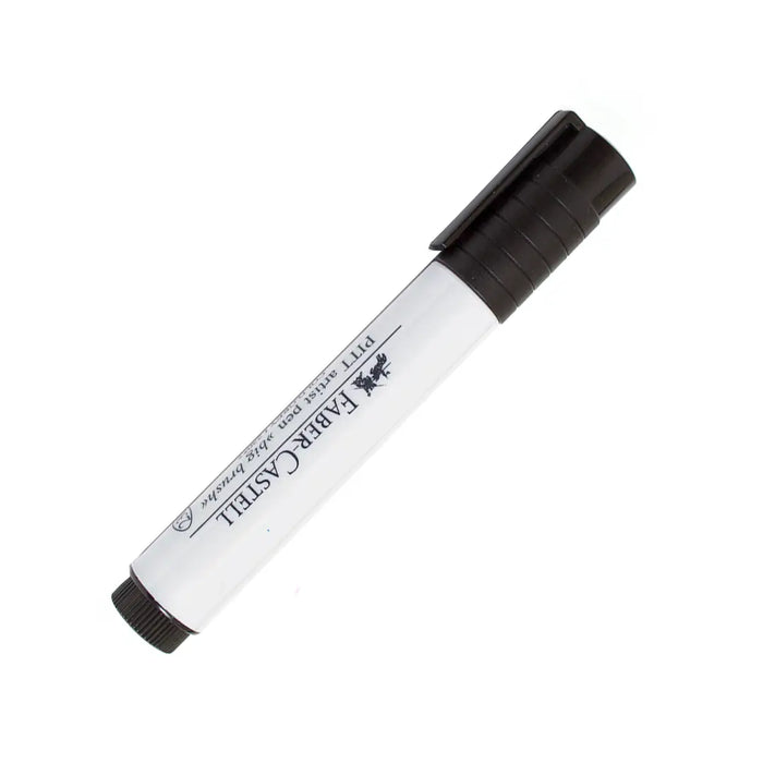 Faber-Castell PITT Big Brush Artist Pen - 2.5 mm - White (Bullet Nib) by ShopSketchBox