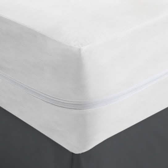 Fabric Zippered Waterproof and Bed Bug Mattress Protector by DailySale