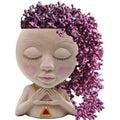 Face Flower Pot Head Vase for Indoor Plant Decoration by DailySale