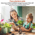 Face Planters Pots Unique Head Planter by DailySale