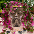 Face Planters Pots Unique Head Planter by DailySale