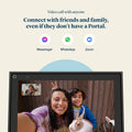 Facebook Portal Smart Video Calling 10” Touch Screen Display with Alexa - Black by DailySale