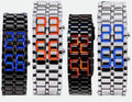 Faceless Unisex Stainless Steel Titanium Waterproof LED Watch by DailySale