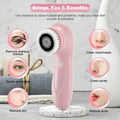 Facial Cleansing Brush IPX6 Waterproof 2 Speed Face Brush by DailySale