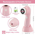 Facial Cleansing Brush IPX6 Waterproof 2 Speed Face Brush by DailySale