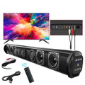 4D Surround Stereo Speakers – Wireless & USB, High-Fidelity Subwoofer, Party & Home Theater, Plug-and-Play by DailySale
