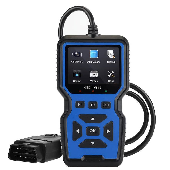 OBD2 Engine Diagnostic Tool – Universal Code Reader (Blue) by DailySale