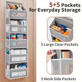 5-Tier Over-the-Door Storage Box Organizer by DailySale
