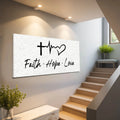 Faith, Hope, Love Faith Wall Art II by Tailored Canvases