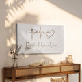 Faith, Hope, Love Faith Wall Art IV by Tailored Canvases