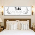 Faith Is Confidence - Hebrews 11:1 Faith Sign by Tailored Canvases