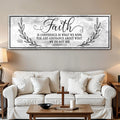 Faith Is Confidence - Hebrews 11:1 Faith Sign II by Tailored Canvases