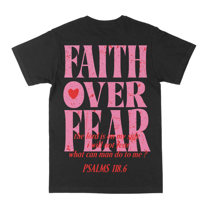 Faith Over Fear Graphic Tee by Obsessed with graphic tees