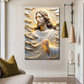 Faith Over Fear, Sacred Serenity Faith Wall Art by Tailored Canvases