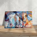 Faith Over Fear Faith Sign IV by Tailored Canvases