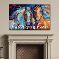 Faith Over Fear Faith Sign IV by Tailored Canvases