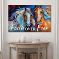 Faith Over Fear Faith Sign IV by Tailored Canvases