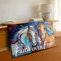 Faith Over Fear Faith Sign IV by Tailored Canvases