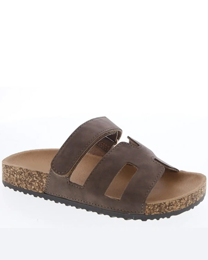 Faith Strappy Slide by Boutique 23