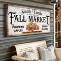 Fall Market Pumpkin Patch Sign by Tailored Canvases
