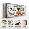 Fall Market Pumpkin Patch Sign by Tailored Canvases