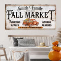 Fall Market Pumpkin Patch Sign by Tailored Canvases