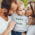 graphic bodysuit | dads little dude by Finn + Emma