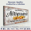 Family Autumn Harvest Thanksgiving Sign II by Tailored Canvases