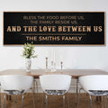 Family Blessing: Bless the Food Sign by Tailored Canvases