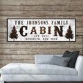 Family Cabin Sign II by Tailored Canvases