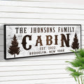 Family Cabin Sign II by Tailored Canvases