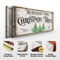 Family Christmas Tree Farm Sign III by Tailored Canvases