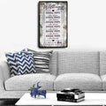 Family Dates Sign by Tailored Canvases