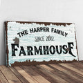Family Farmhouse Sign IV by Tailored Canvases