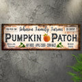 Family Farms Pumpkin Patch Sign by Tailored Canvases