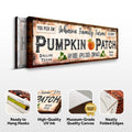 Family Farms Pumpkin Patch Sign by Tailored Canvases