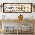 Family Farms Pumpkin Patch Sign by Tailored Canvases