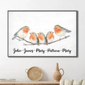 Family Flock of Birds Sign by Tailored Canvases