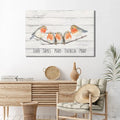 Family Flock of Birds Sign by Tailored Canvases