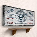 Family Garage Sign by Tailored Canvases