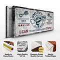 Family Garage Sign by Tailored Canvases